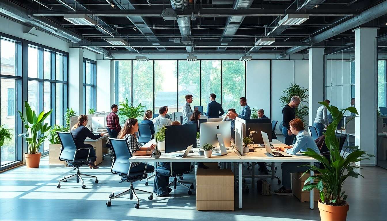 Flexibilit&eacute; des espaces de travail pour les entreprises