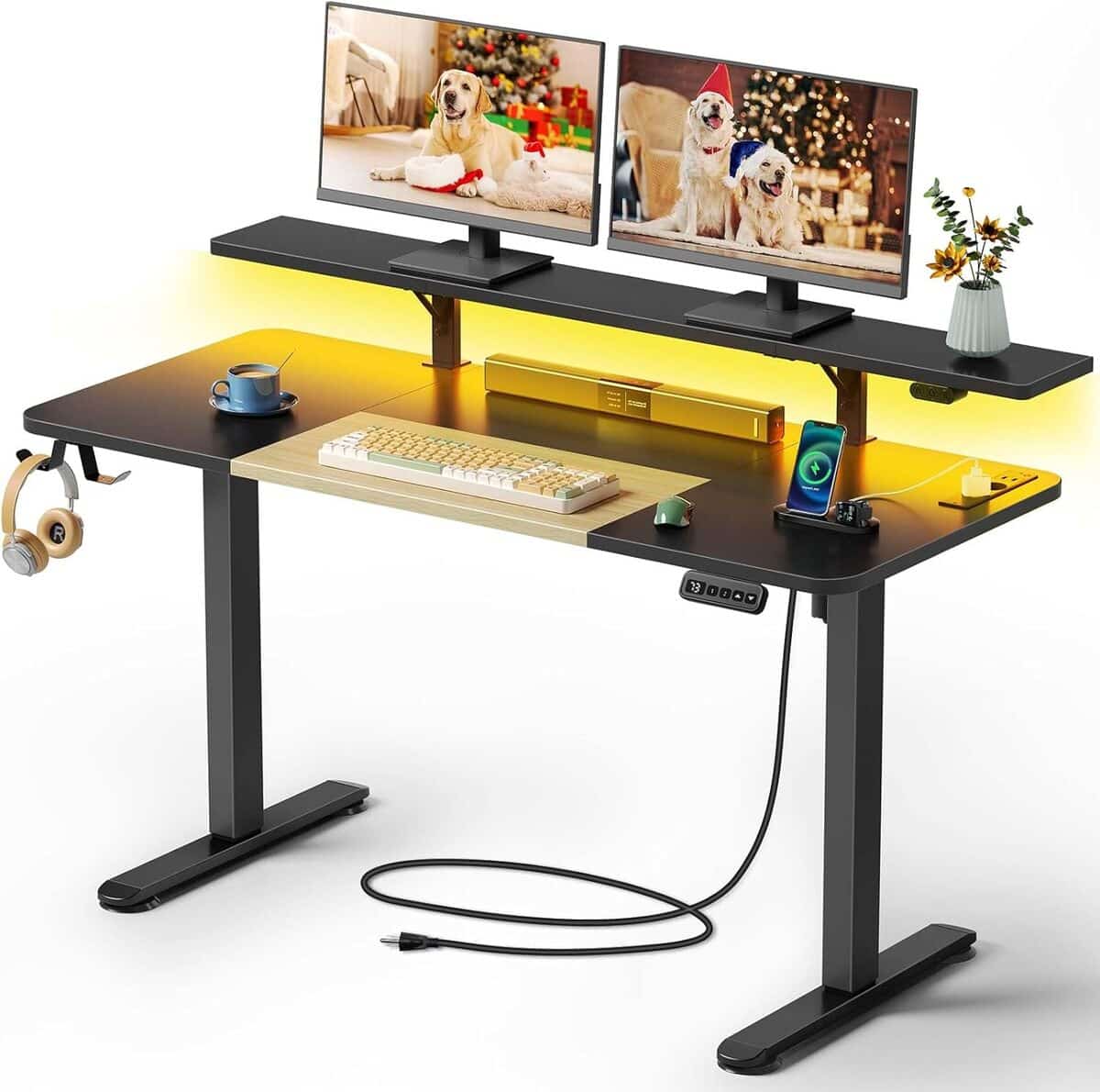 Test : bureau électrique Rolanstar à LED et ports USB