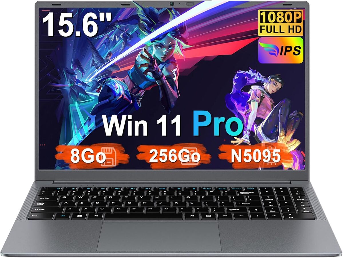 Test de l'ordinateur portable Celeron N5095 Win11Pro : performance et portabilité