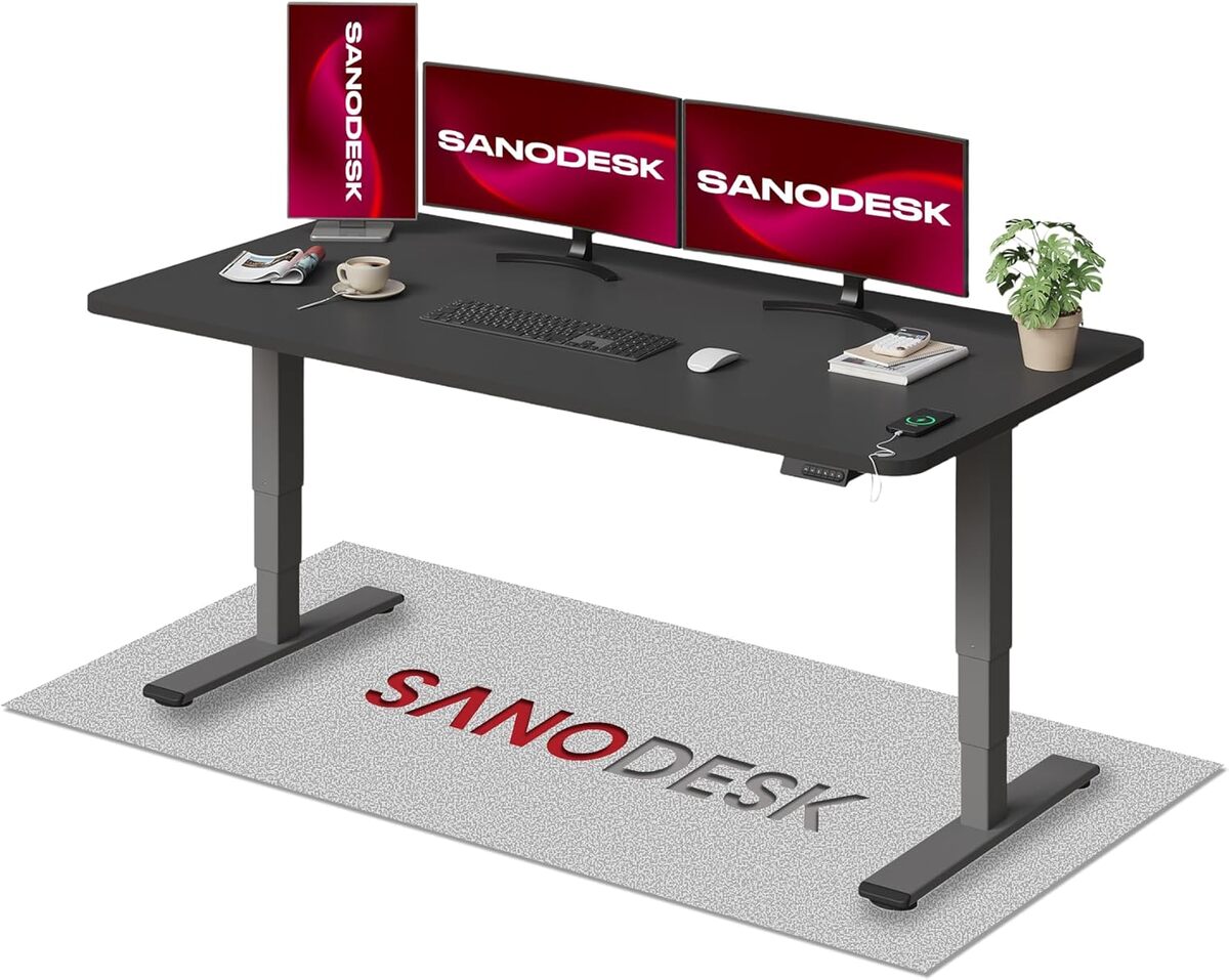 Test du bureau assis debout Sanodesk EC4 : puissance et confort