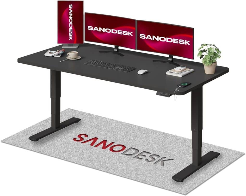 Test du bureau assis-debout Sanodesk EC4 : puissance et ergonomie