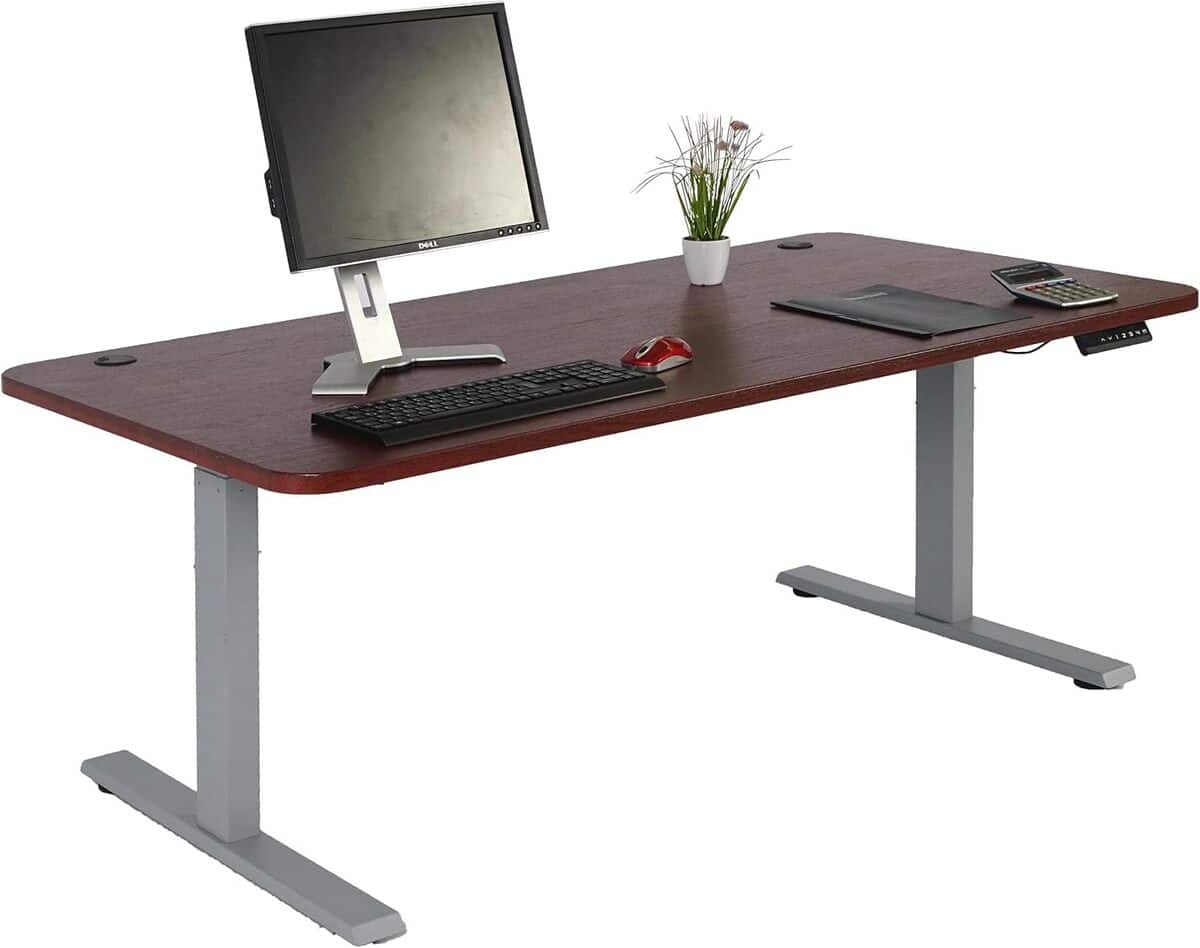 Test du bureau d'ordinateur électrique Mendler HWC-D40 : réglable et robuste