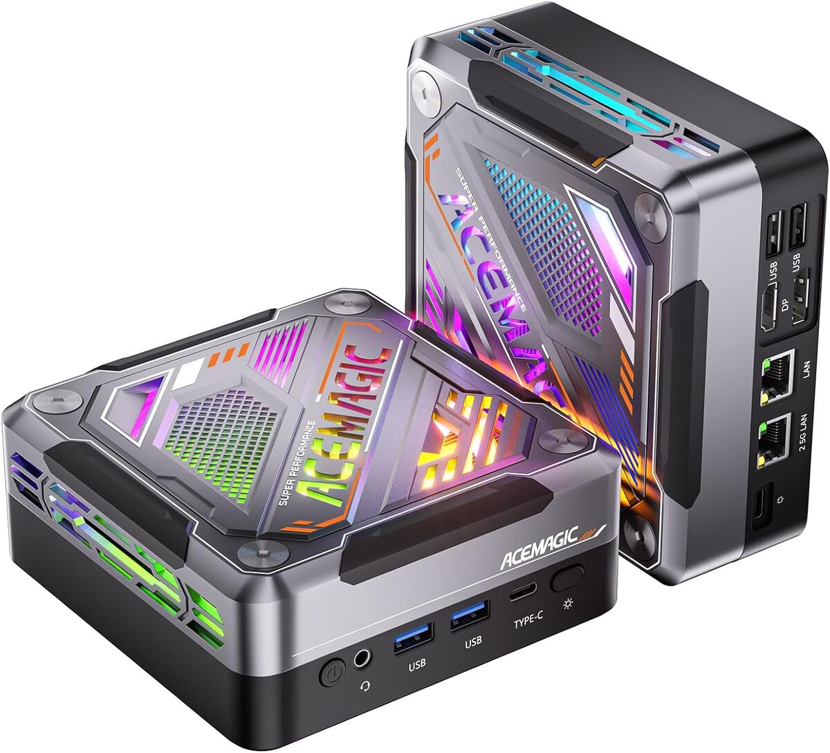 Test du mini PC gamer ACEMAGIC Cyberpunk : puissance AMD et RGB au rendez-vous