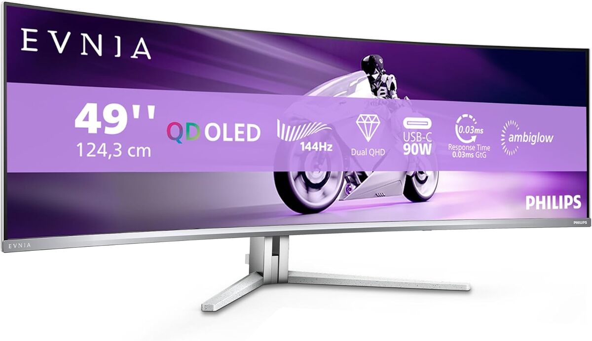 Test du moniteur Philips Evnia 49M2C8900LA : immersion et performance en 49 pouces
