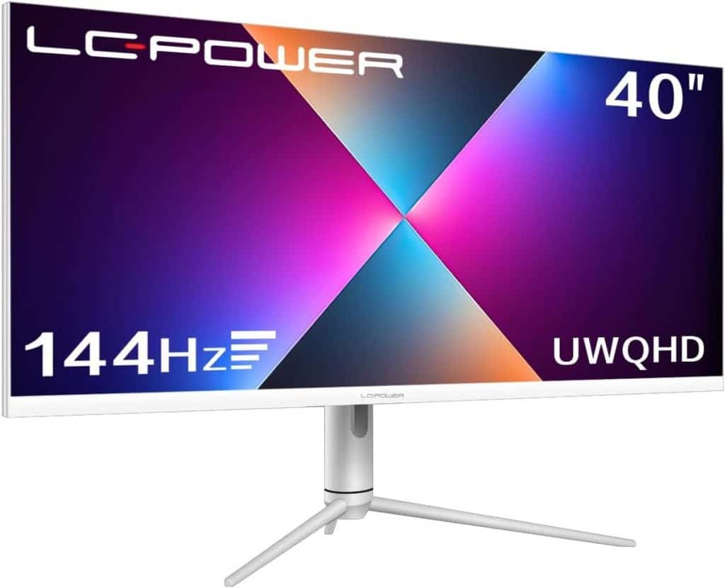 Test : écran gaming LC-Power LC-M40-UWQHD-144 40" ultra large