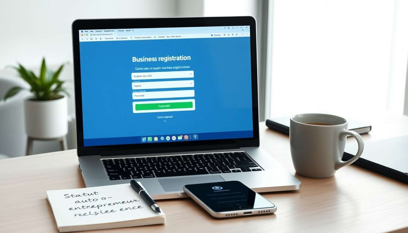 D&eacute;marches en ligne avec le cfe pour auto-entrepreneurs