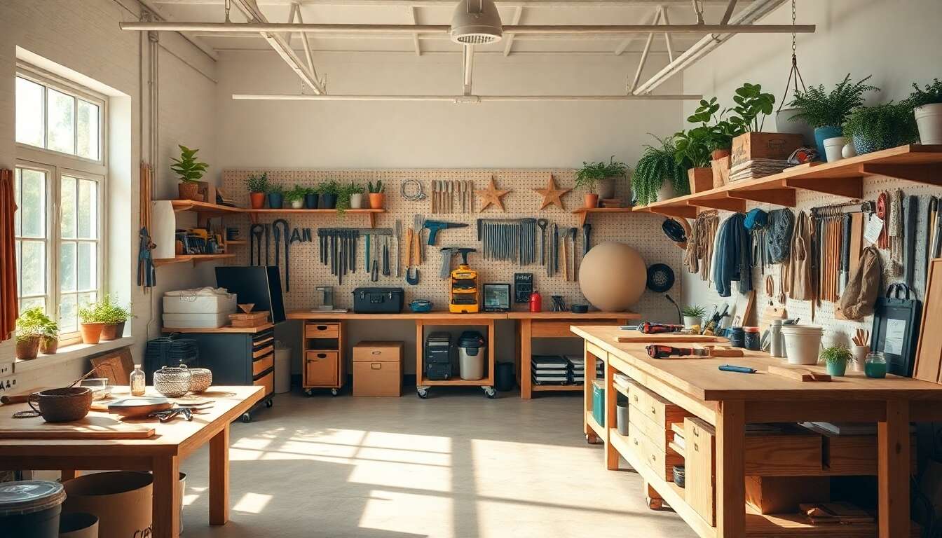 Aménager l'espace d'un atelier : astuces et conseils pratiques