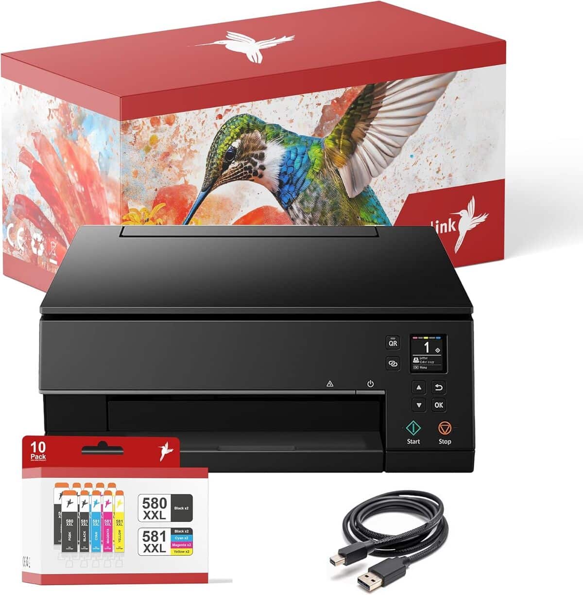 Test de l'imprimante Canon PIXMA TS6350a avec cartouches XXL