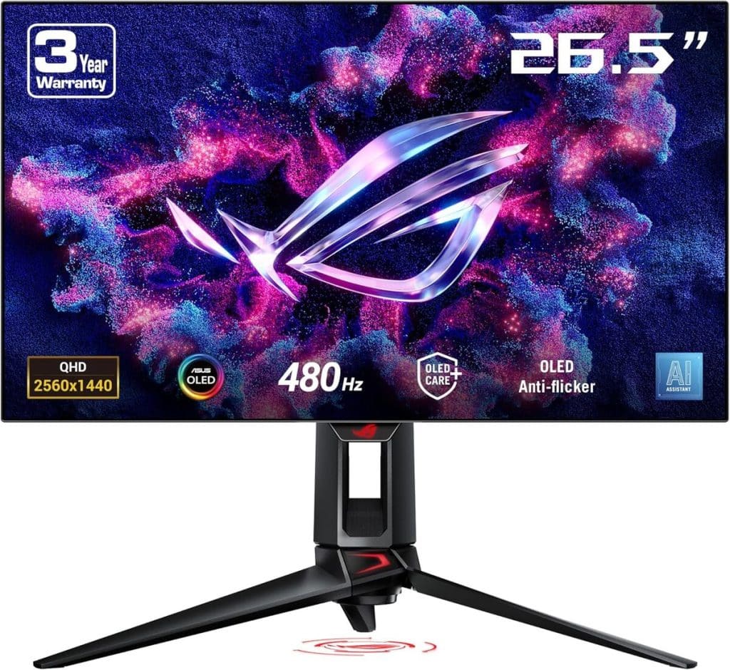 Test du ASUS ROG Swift OLED PG27AQDP : immersion gaming suprême