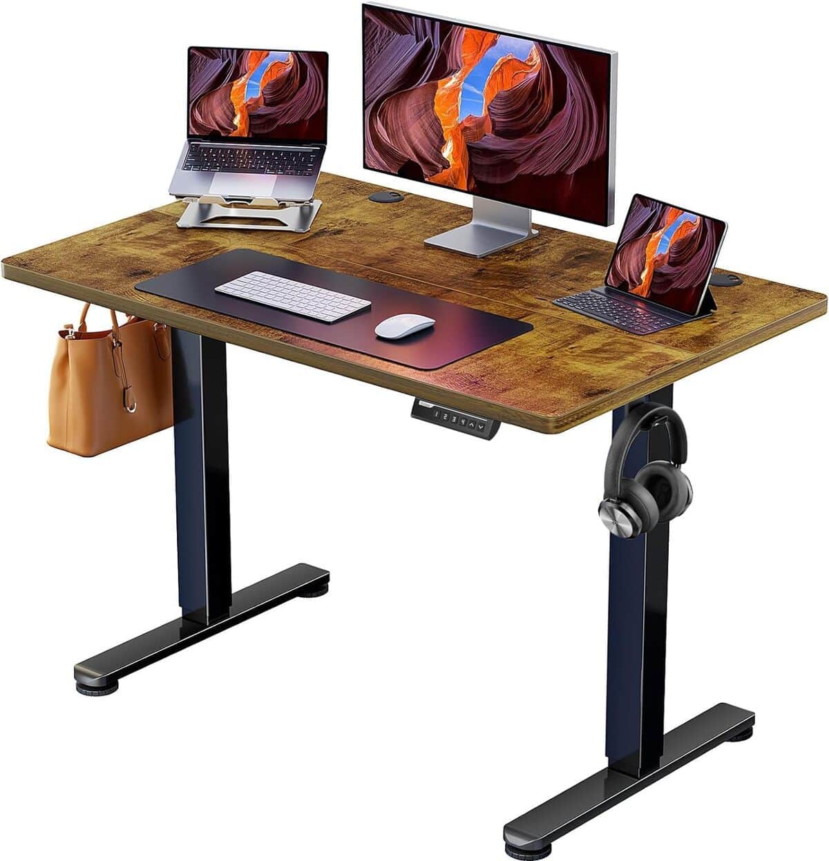 Test du bureau électrique réglable ErGear 100x60 cm