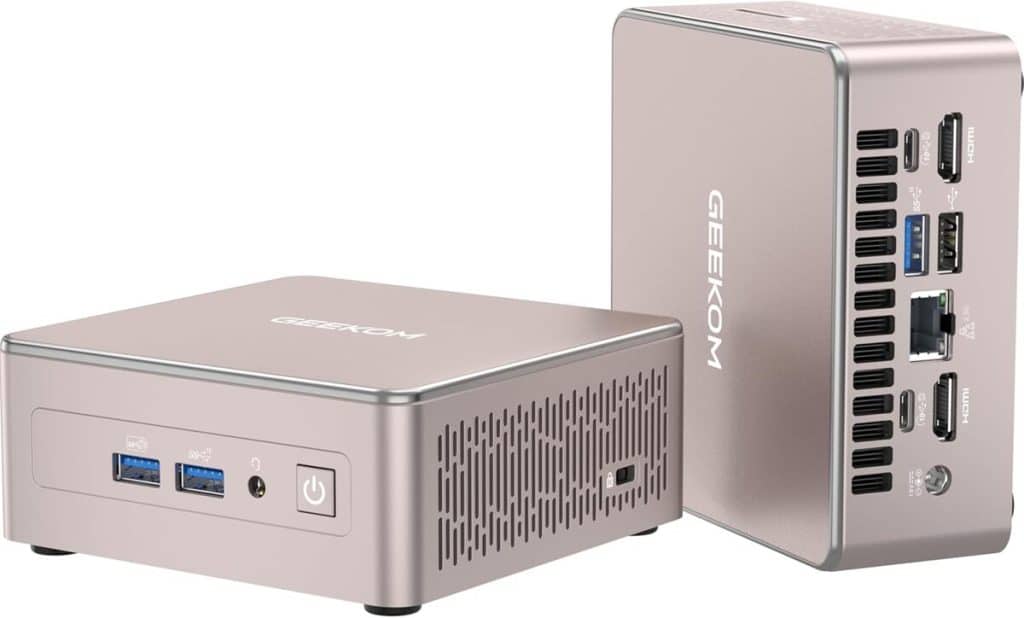 Test du mini PC Geekom A5 2025 : performance et compacité