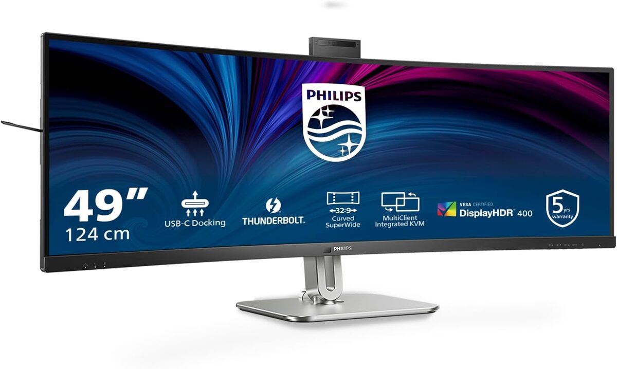 Test du moniteur incurvé Philips 49B2U6903CH : efficacité et polyvalence