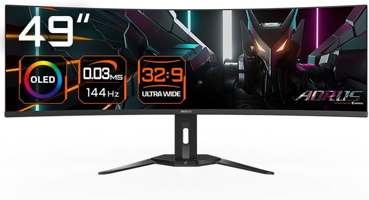 Test : gigabyte aorus CO49DQ, immersion totale avec ce moniteur OLED 49 pouces