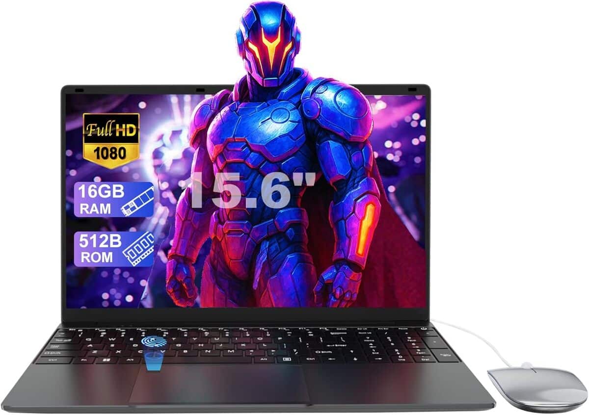 Test ordinateur portable 15.6" Quad Core N95, 16Go RAM, 512Go SSD