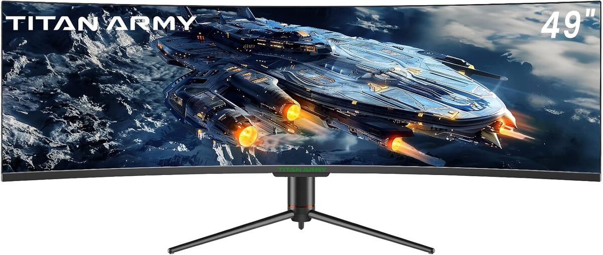 Test : titan army C49SHC, écran gamer incurvé 49" ultra large