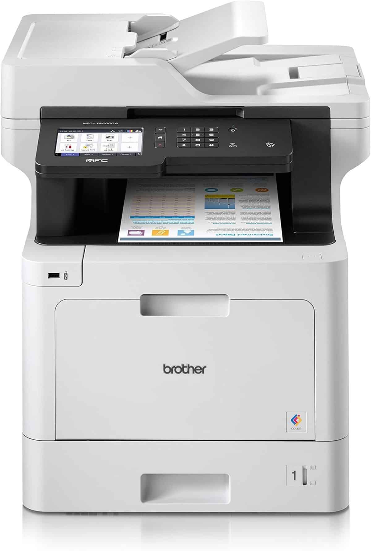 Test Brother MFC-L8900CDW : imprimante multifonction pro & connectée