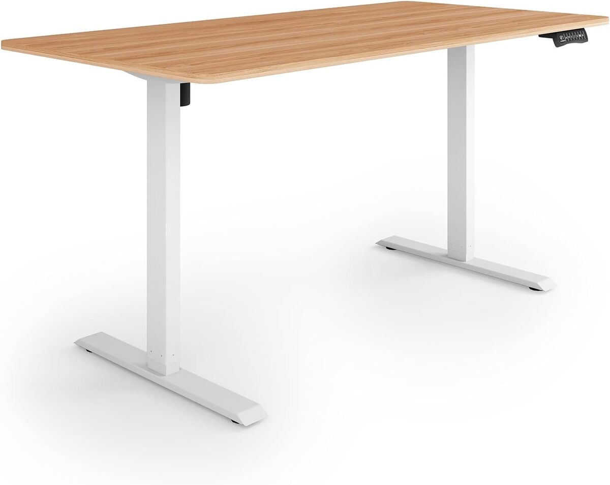 Test : bureau assis-debout électrique ESMART ETX-121WM érable