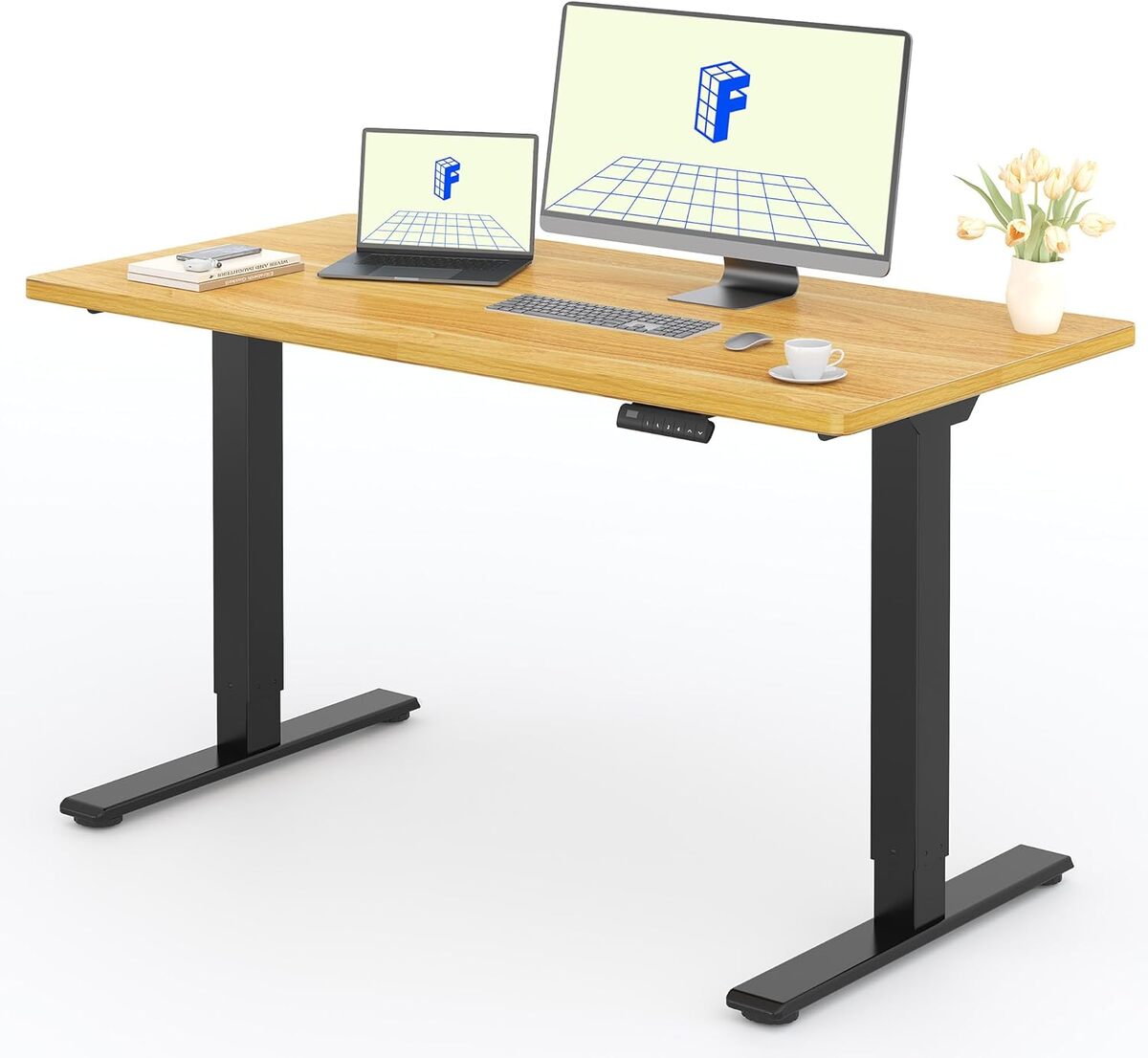 Test du bureau électrique FLEXISPOT réglable modèle 140x80 cm