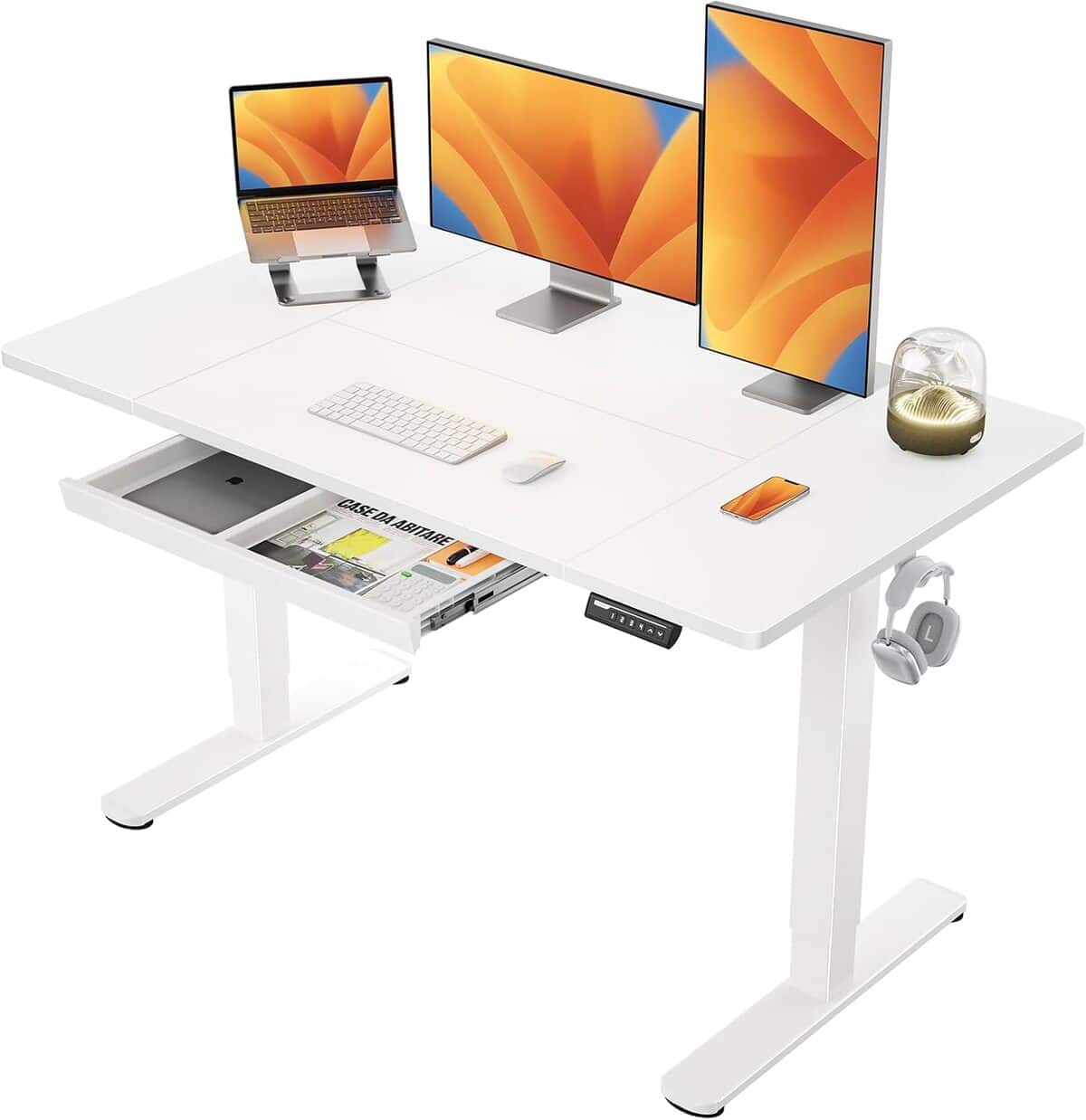 Test du bureau réglable électrique ErGear : confort et fonctionnalités