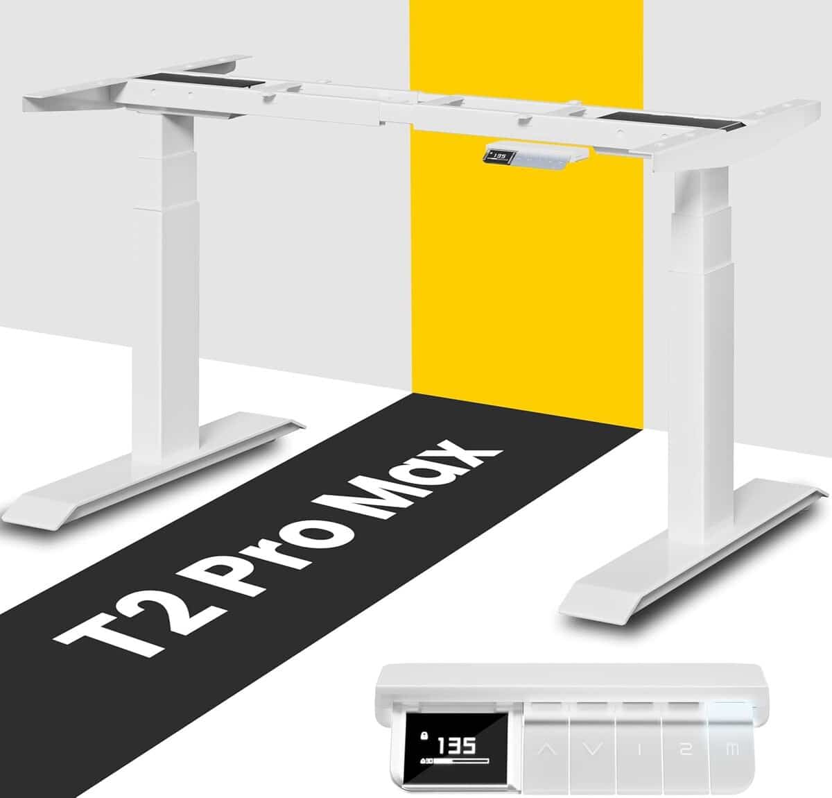 Test du cadre de bureau électrique MAIDeSITe T2 Pro Max : puissance et innovation