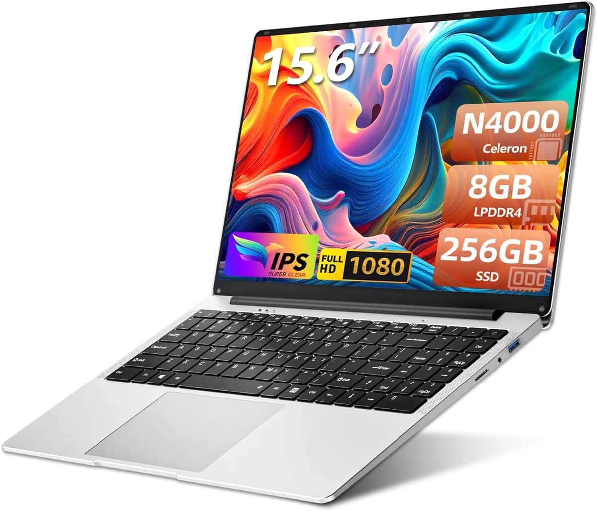 Test du PC portable Celeron N4000 : performance Full HD compacte