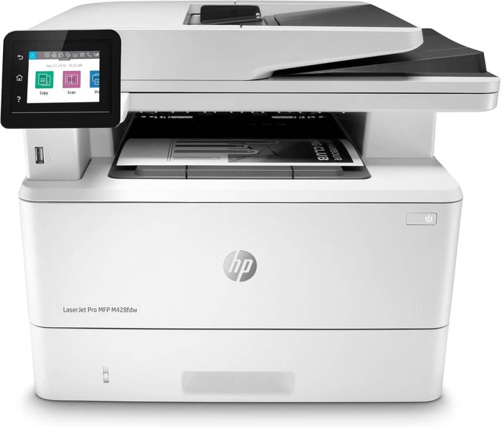 Test HP LaserJet Pro M428fdw : imprimante multifonction ultra-rapide