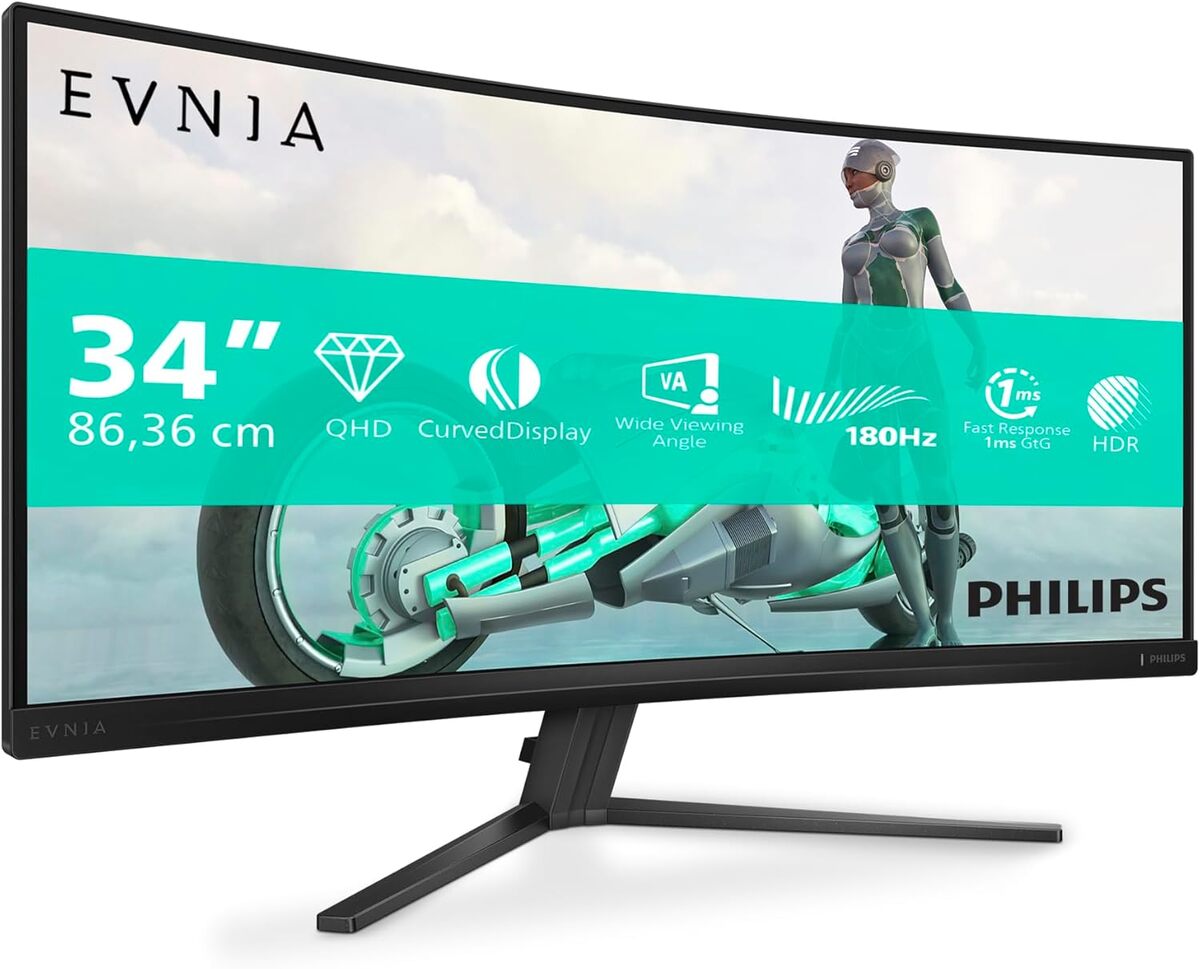 Test : philips Evnia 34M2C3500L - performance ultime en jeu