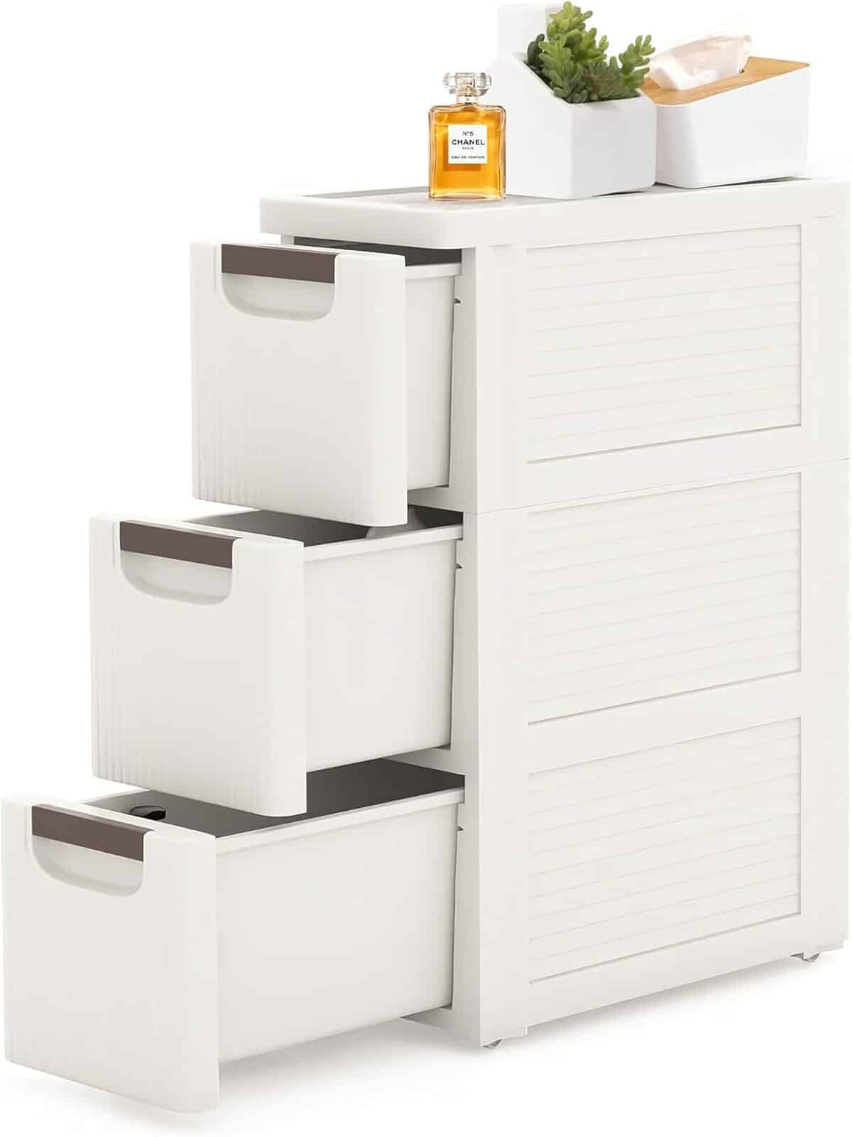 Test : armoire de rangement 3 tiroirs à roulettes, idéale petits espaces