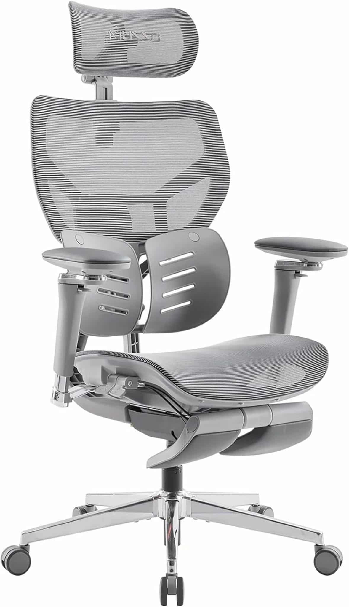 Test : chaise de bureau Musso X700 avec soutien lombaire et accoudoirs ajustables