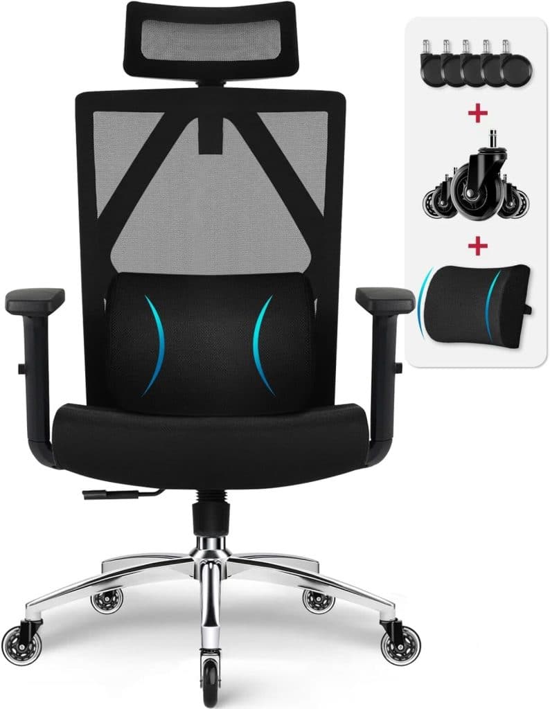 Test de la chaise ergonomique Daccormax 200KG