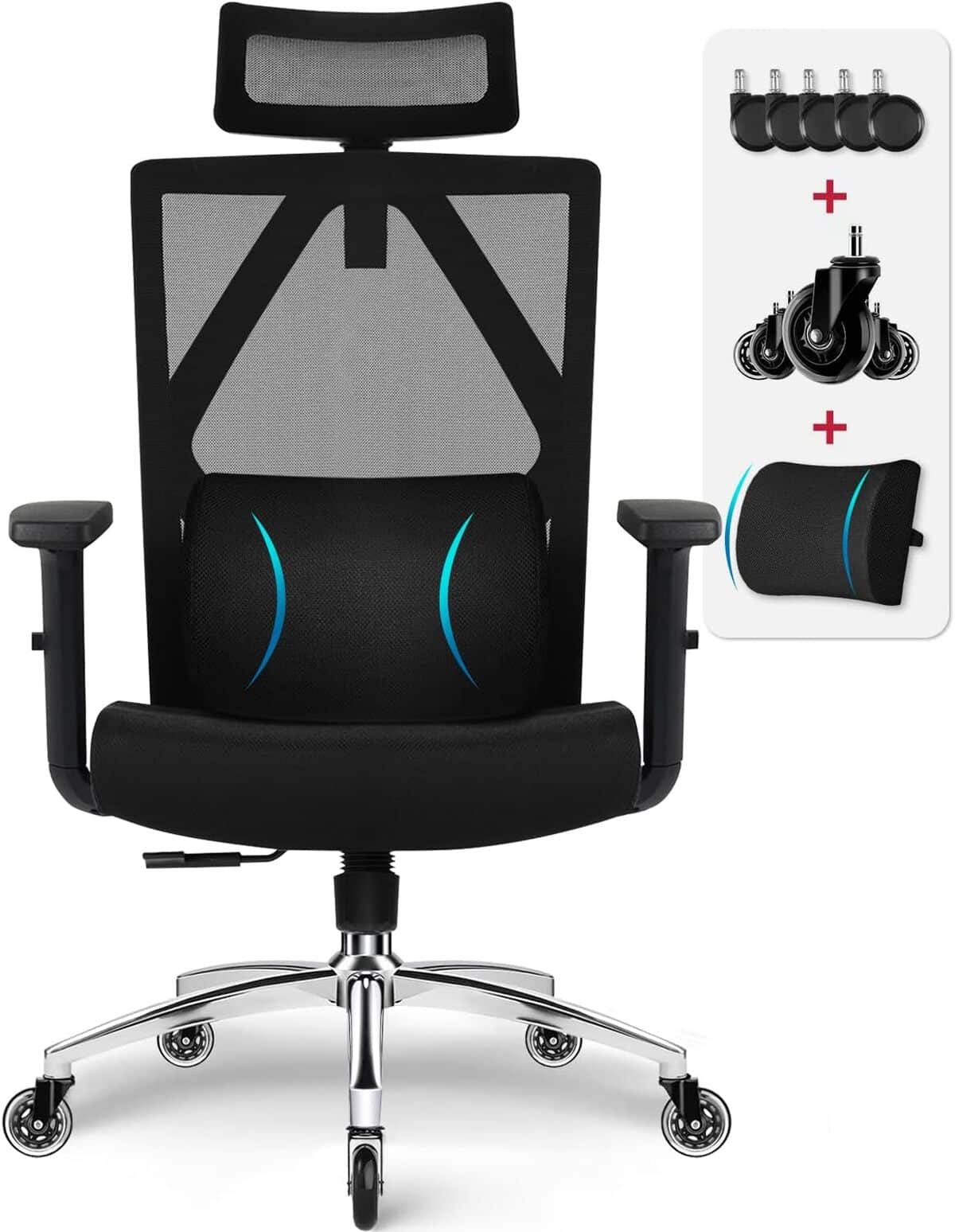 Test de la chaise ergonomique Daccormax 200KG