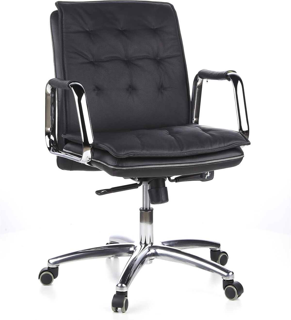 Test du fauteuil de direction hjh OFFICE Villa 10 en cuir noir