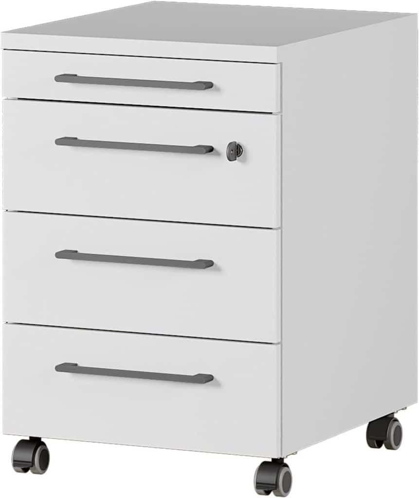 Test du meuble à roulettes Germania Die Möbelmacher : fonctionnalité et design compact