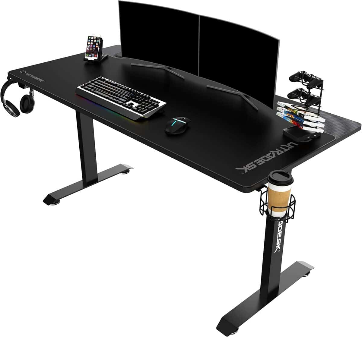 Test Ultradesk Momentum : bureau gaming robuste et fonctionnel