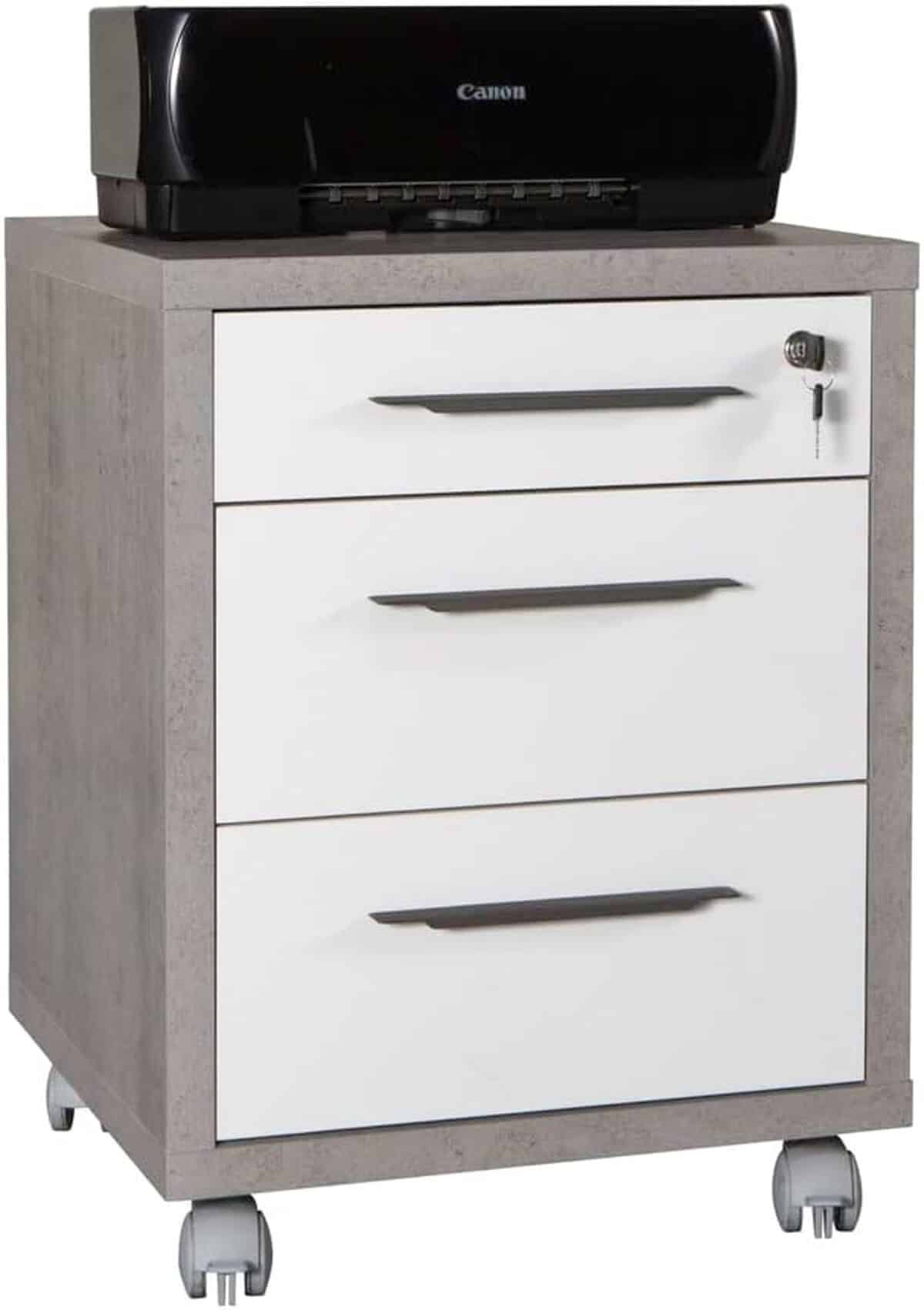 Test : caisson COMPOSAD DISEGNO 3 tiroirs sur roulettes