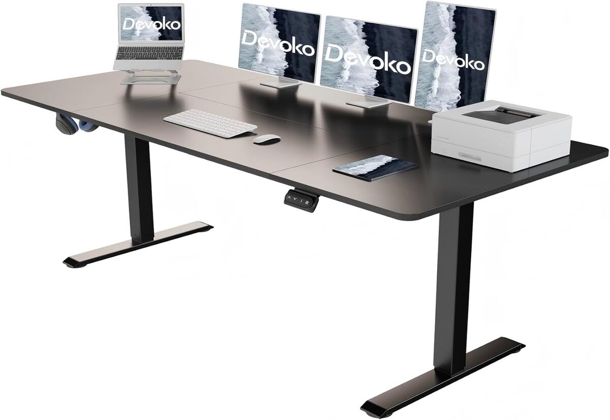 Test du bureau assis-debout Devoko 180x80cm : ergonomie et innovation