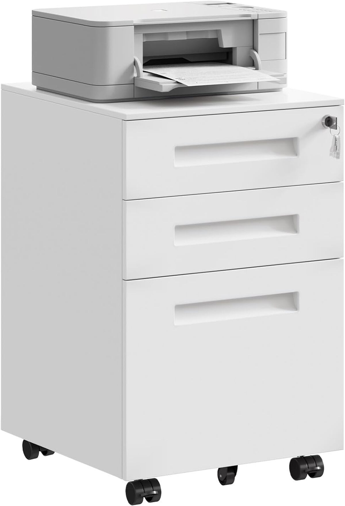 Test du caisson de rangement WOLTU SK023ws : sécurité et mobilité au bureau