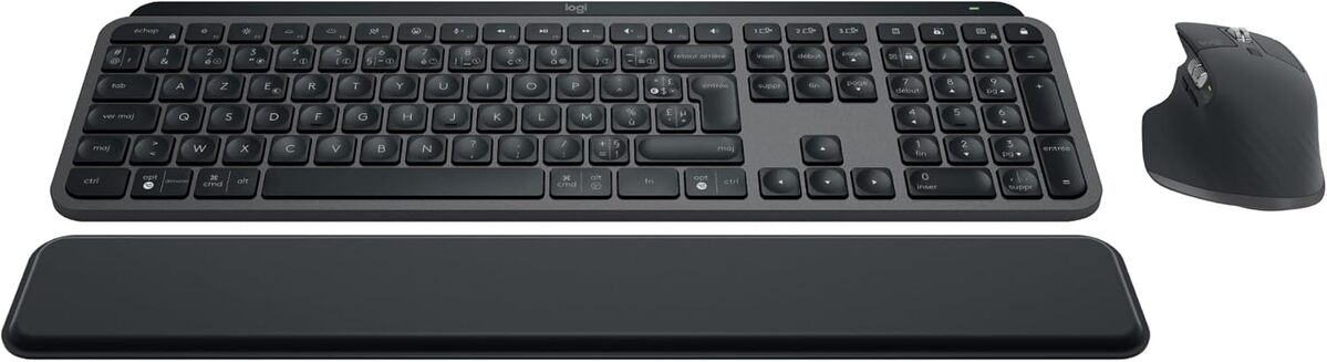 Test du Logitech MX Keys S Combo graphite