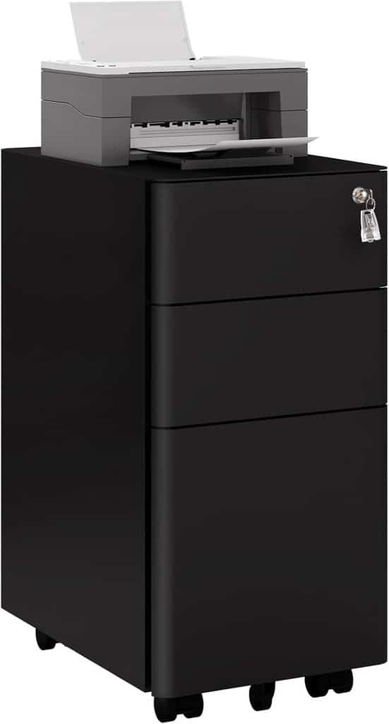 Test du meuble de rangement Woltu ASK10sz : caisson mobile pour dossiers suspendus