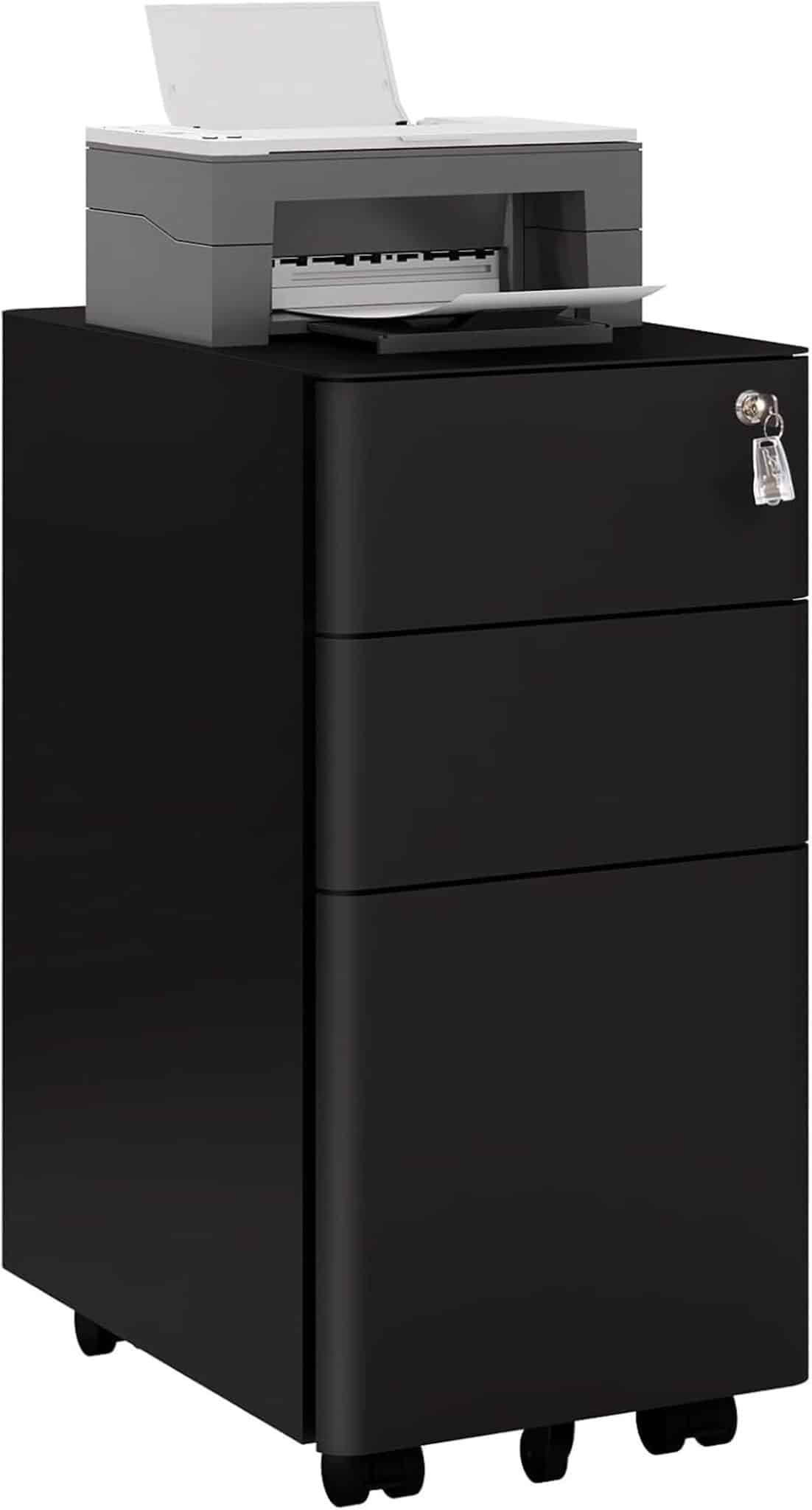 Test du meuble de rangement Woltu ASK10sz : caisson mobile pour dossiers suspendus