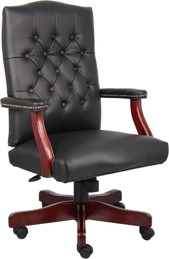 Test fauteuil de direction Boss B905-BK noir