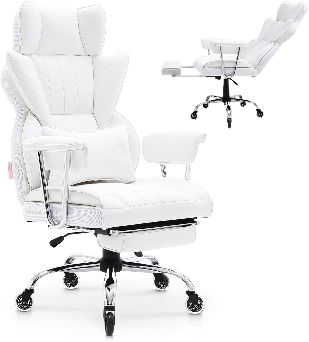 Test : fauteuil de direction VEVOR ergonomique avec soutien lombaire et repose-pieds