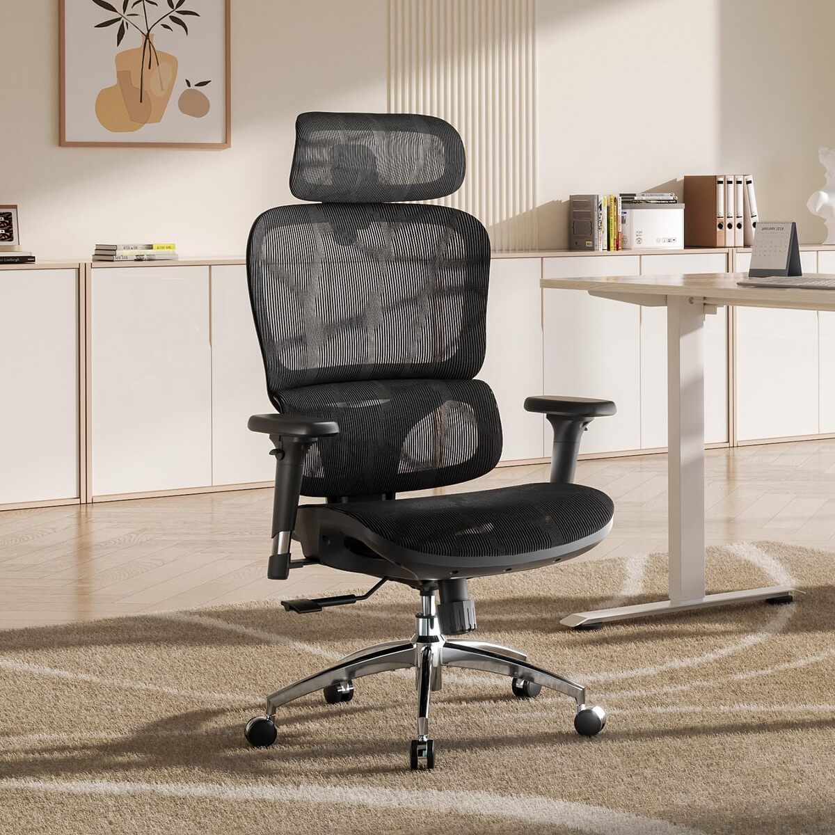 Test : sihoo M56B, chaise ergonomique à dossier haut