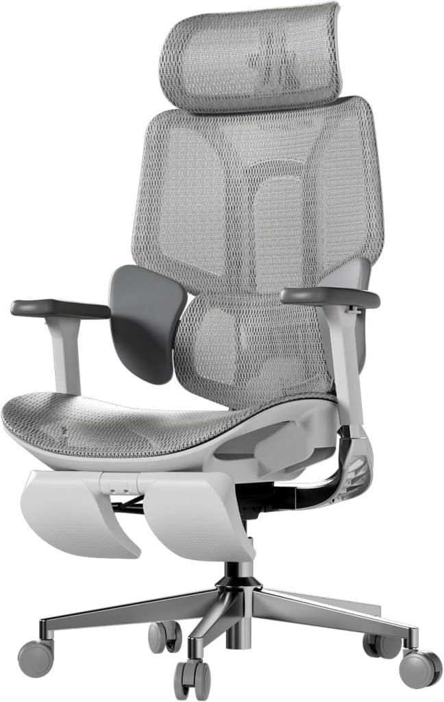 Test : chaise de bureau ergonomique Hbada E3 Air, soutien lombaire ajustable
