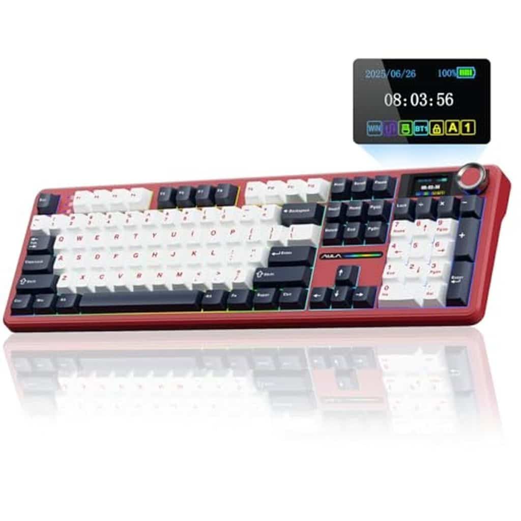 Test du clavier mécanique sans fil AULA F108 PRO : performance et personnalisation