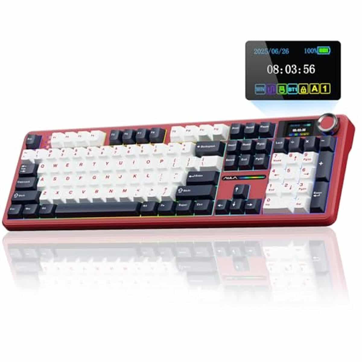 Test du clavier mécanique sans fil AULA F108 PRO : performance et personnalisation