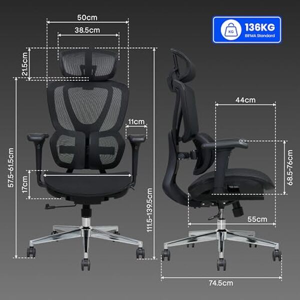 Découvrez notre test approfondi de la chaise ergonomique Flexispot dotée d'un support lombaire. Un guide pour choisir le fauteuil de bureau idéal alliant confort et ergonomie.